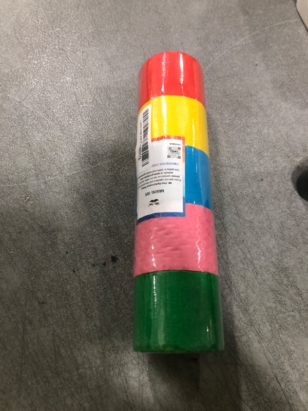 Photo 1 of Mr. Pen- Colored Masking Tape, 16 Yards Per Roll, 2 Inch Wide, 5 Rolls, Colored Painters Tape, Paper Tape, Colored Tape Rolls, Craft Tape, Art Tape, Labeling Tape, Colorful Masking Tape