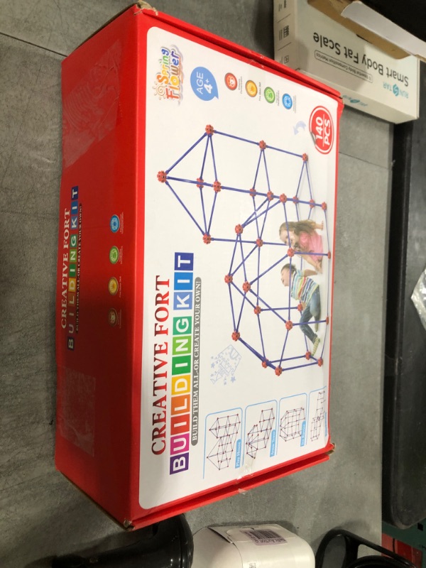 Photo 1 of Fort Building Kit for Kids,STEM Construction Toys, Christmas & Birthday Gift for 4 5 6 7 8 9 10 11 12 Years Old Boys and Girls,Ultimate Creative Set for Indoor & Outdoors Activity,140 Pcs,Original