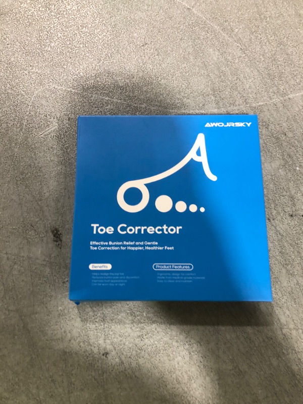 Photo 1 of 2-Pack Bunion Corrector for Women Big Toe Straightener Bunion Corrector for Men, Relief splints Reduce Pain and Correct Toe Alignment, Brace Day/Night, fit for R/L,Washable(Black)