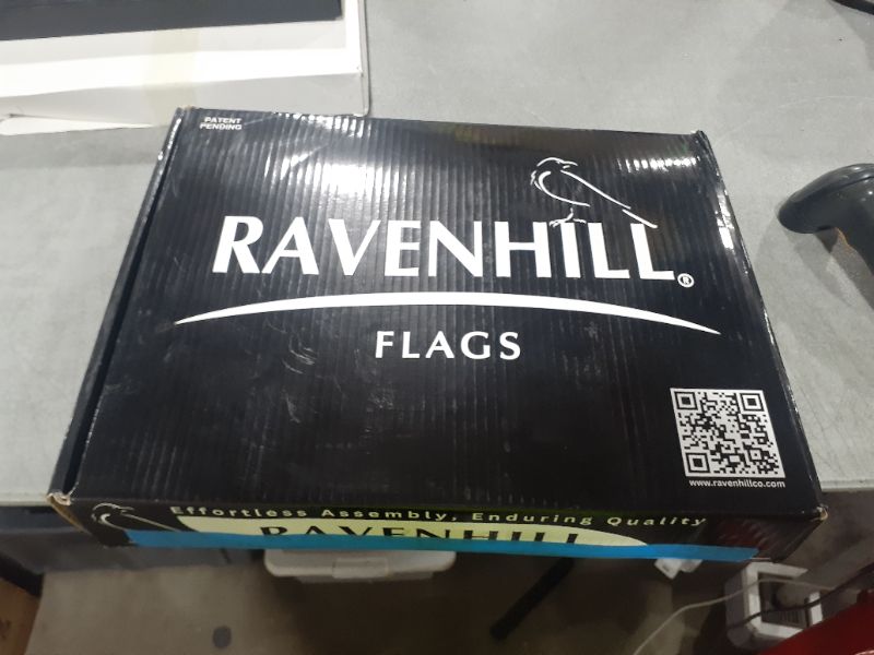 Photo 1 of Ravenhill Feather Flag Pole Kit up to 13 FT with Rotating Ground Stake with Bearing Ring, Made with Reinforced Aluminum, Resists Winds of 40 MPH, Great for Business Advertising Outdoor (Pole Set)