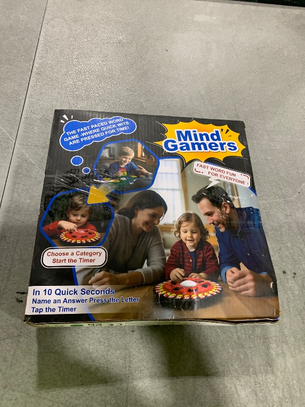 Photo 1 of Juego basta En Español,Juego de Mesa Mesa Basta, JUEGO en Español Tapple Games,The Fast-Paced Family Board Game,Think A Words Game Board Games in Spanish (Yellow)