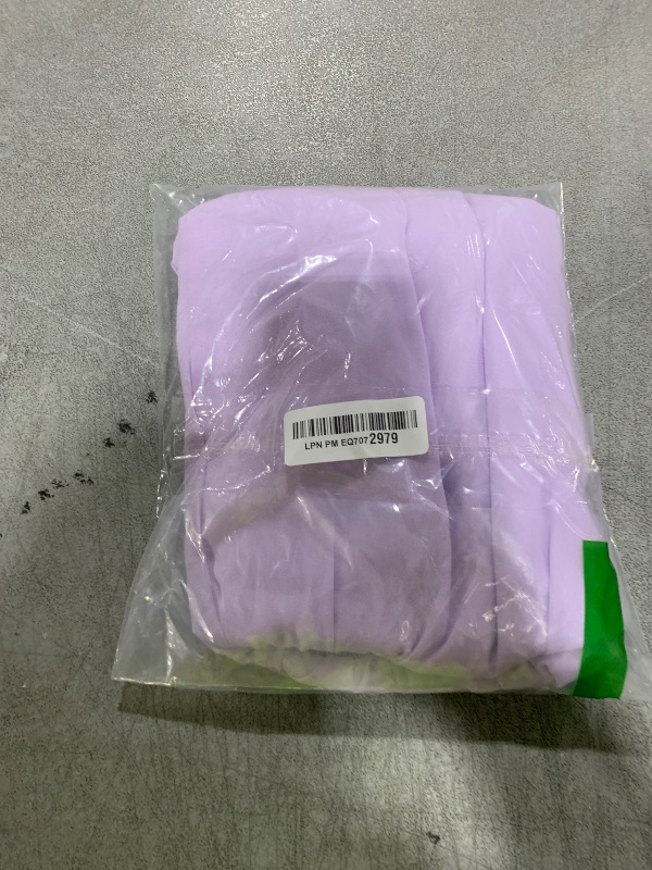 Photo 1 of Dressever Summer Cocktail Dress V-Neck Adjustable Spaghetti Strap Chiffon Sundress Lavender S