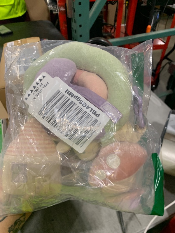 Photo 1 of Itzy Ritzy Spiral Car Seat & Stroller Activity Toy - Stroller & Car Seat Toys for Ages 0 Months and Up - Hanging Toys Include Dangling Ring, Mirror and Textured Ribbons (Pastel Rainbow)