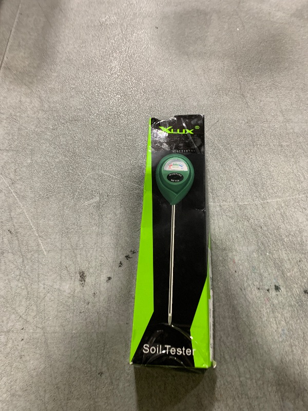 Photo 1 of XLUX Soil Moisture Meter, Plant Water Monitor, Hygrometer Sensor for Gardening, Farming, Indoor and Outdoor Plants, No Batteries Required