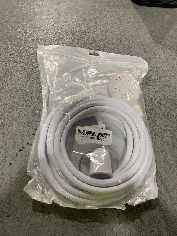 Photo 1 of 5m/16.4ft Portable Sink Hose Faucet Sprayer Sink Spray Rubber Hose Shampoo Sprayer Handheld Faucet Shower for Pets, Bathing Baby, Washing Hair, Rinsing Vegetables