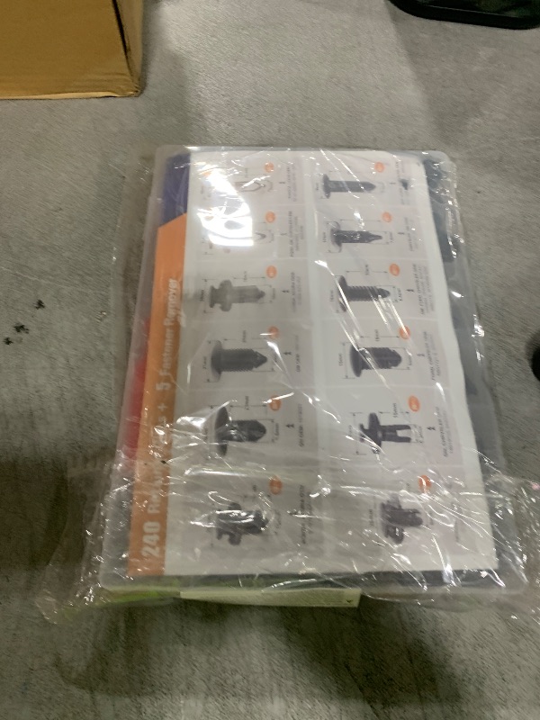 Photo 1 of GOOACC - GRC-33 240PCS Bumper Retainer Clips Car Plastic Rivets Fasteners Push Retainer Kit Most Popular Sizes Auto Push Pin Rivets Set -Door Trim Panel Fender Clips for GM Ford Toyota Honda Chrysler