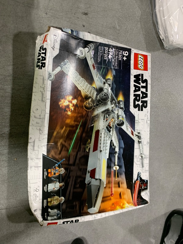 Photo 1 of LEGO Star Wars Luke Skywalker's X-Wing Fighter 75301 Building Toy Set - Princess Leia Minifigure, R2-D2 Droid Figure, Jedi Spaceship from The Classic Trilogy Movies, Great Gift for Kids, Boys, Girls