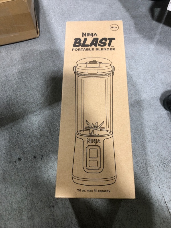 Photo 1 of Ninja Blast Portable Blender, Cordless, 18oz. Vessel, Personal Blender For-Shakes and Smoothies, BPA Free, Leakproof-Lid and Sip Spout, USB-C Rechargeable, Dishwasher Safe, Tinted Lavender, BC151LD