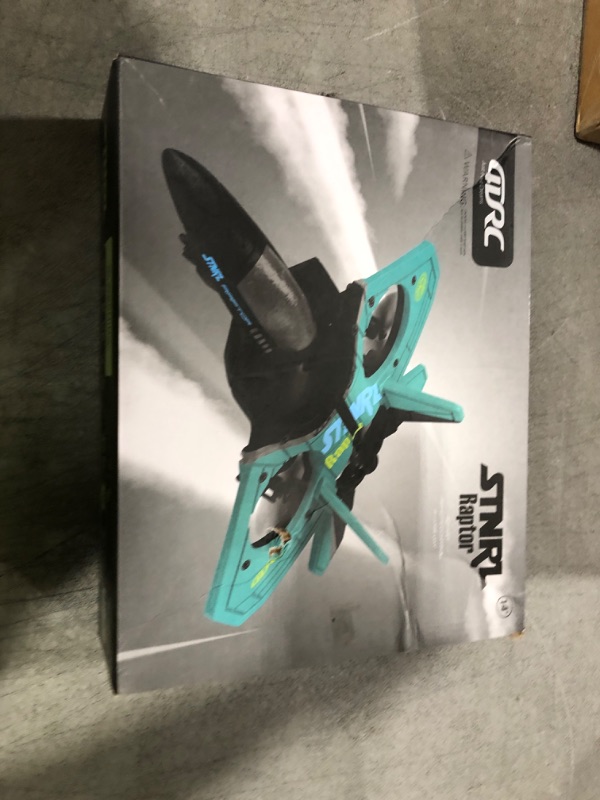 Photo 1 of 4DRC V17 Foam Remote Control Airplanes Rc Planes for Kids Adults 4-7 8-16, Remote Control Planes Fighter Jet with Light, 360° Flip Fighter Jet Toy, Gravity Sensing, Stunt Roll, Gifts for Kids Boys