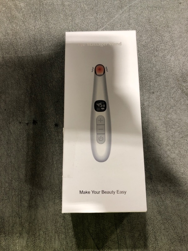 Photo 1 of Vowleike Eye Lift Wand, 3 in 1 Vibrating 98°F to 113°F LCD Eye Massager for Dry Eyes, Dark Circles and Puffiness, Face & Neck Lifting Tool for Fine Lines and Wrinkles, Rose Gold