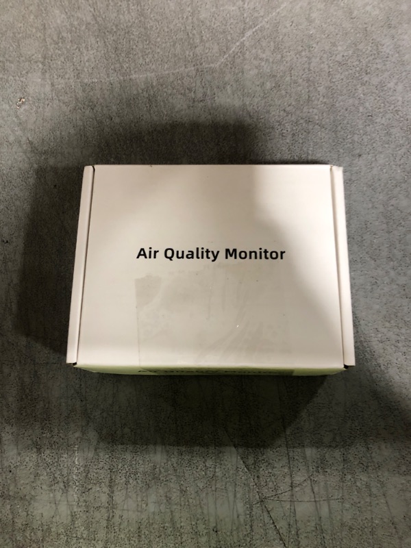 Photo 1 of 8-in-1 Indoor Air Quality Meter, CO2 Detector, Smart Air Quality Monitor NDIR Sensor CO2 Meter Detects CO2, PM2.5, PM10, PM1.0, HCHO, TVOC, Temperature and Humidity with Alarm, Smart Life Tuya App LCD