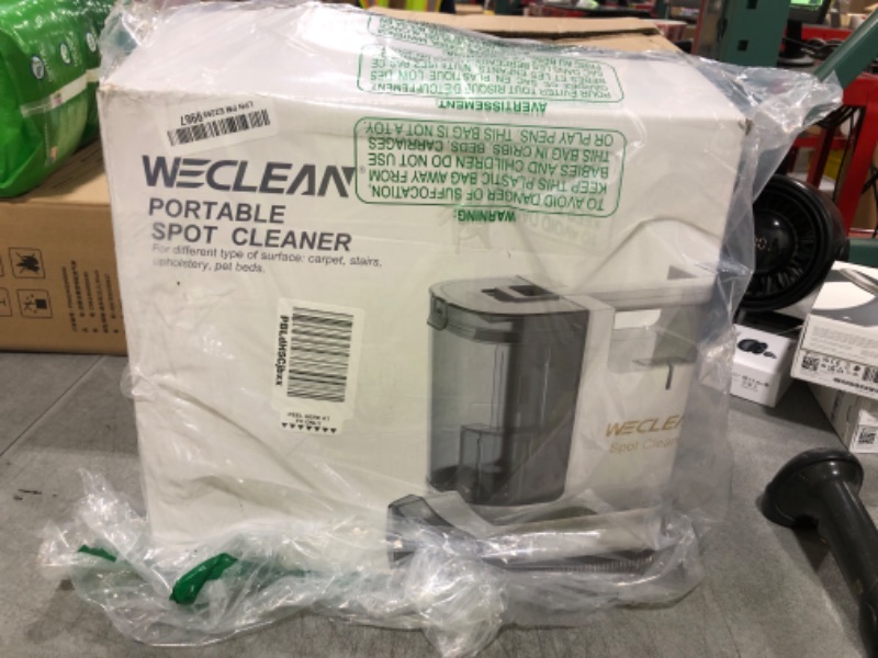 Photo 1 of WECLEAN C1 Portable Extractor for Couch and Carpet Cleaner Upholstery Cleaner for Deep Cleaning