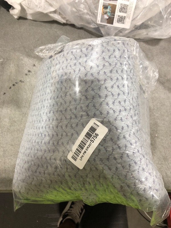 Photo 1 of Cervical Neck Pillows for Pain Relief Sleeping, High-Density Memory Foam Pillow Neck for Bolster Support and Shoulder Relaxer, Decompression Devices Orthopedic Roll Pillow for Bed Office