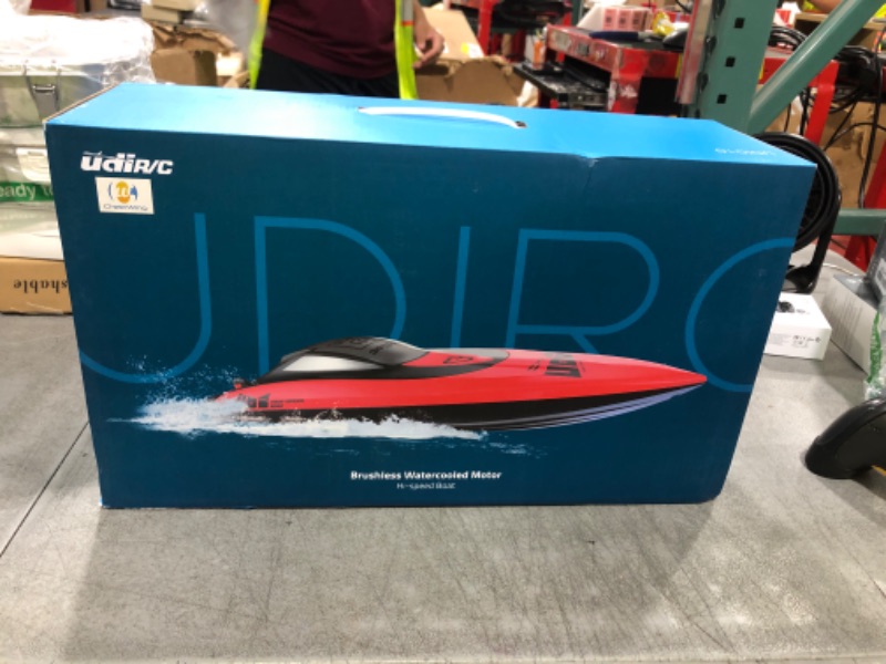 Photo 1 of Cheerwing 17" Brushless RC Boat for Adults & Kids, 40 km/h Fast Speed Boat with Self-Righting & Low Battery Alarm, Ideal for Pools, Lakes & River