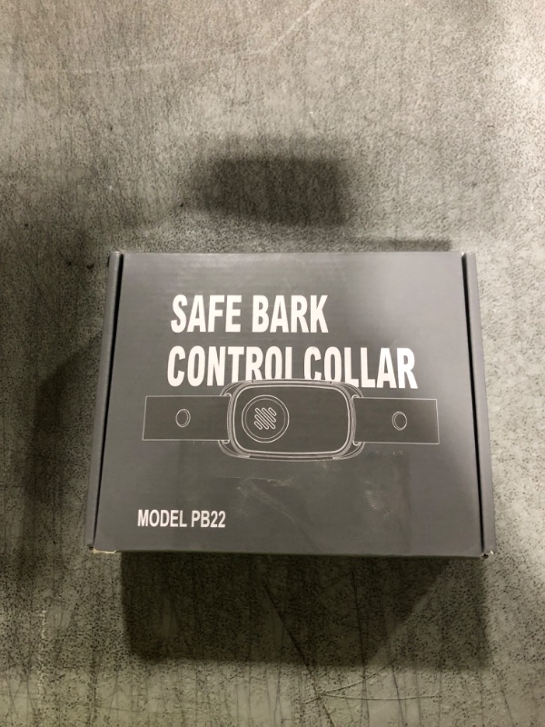 Photo 1 of Bark Collar, Dog Bark Collar for Large Medium Dogs 30-120lbs, Automatic Waterproof Barking Collar with Beep Vibration and 5 Adjustable Sensitivity (Black)