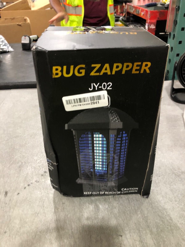 Photo 1 of Bug Zapper Outdoor, 4200V Electric Mosquito Zapper, Bug Zapper Outdoor, Fly Traps, Fly Zapper, Mosquito Killer Indoor 3 Prong Plug, 90-130V, ABS Plastic Outer
