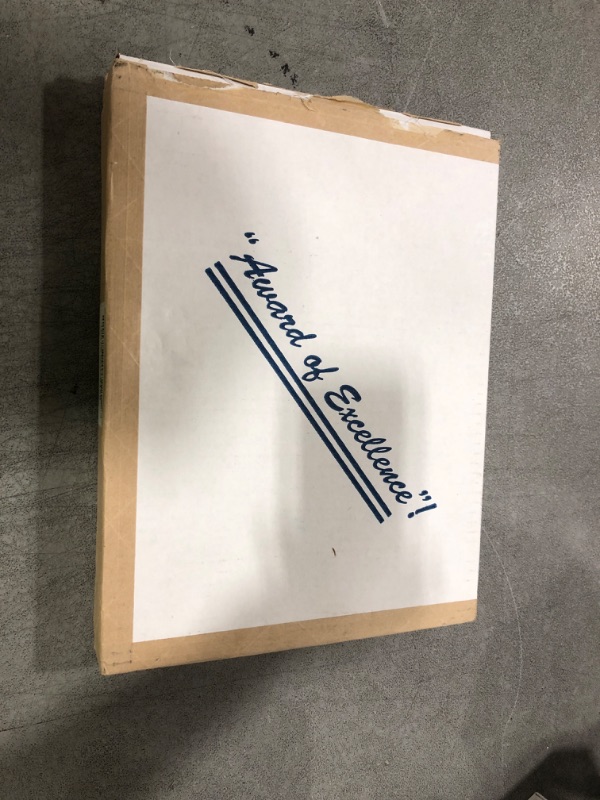 Photo 1 of SHOP AWARDS AND GIFTS 9 x 12 Inch Perpetual Plaque Award Multiple Name Plate Board for Employee Appreciation, Recognition, Achievement, Walnut Finish with Black and Gold Header, 12 Name Plates