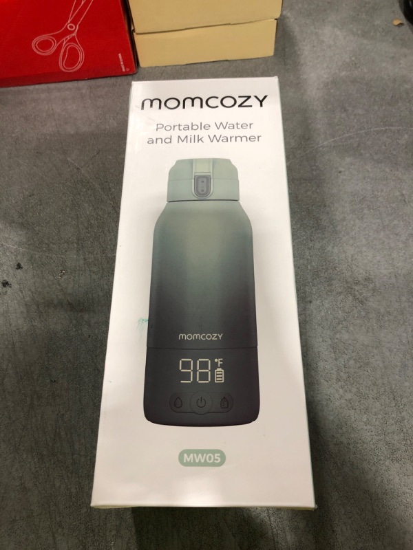 Photo 1 of Momcozy Portable Milk Warmer for Travel – Dual Heating Modes for Breast Milk & Water, Portable Bottle Warmer with Fast Heating & Long Battery Life, 17 Ounces Large Capacity to Meet Your All-Day Needs
