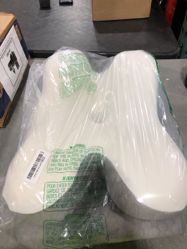 Photo 1 of Osteo Enjoy Pain Relief Sleeping Cervical Neck Pillow, Ergonomic Contour Zoned Fits Side Sleeper, Non-Temperature Affected Memory Foam Pillows, Q-max Cooling Pillow Support Back Stomach Sleepers