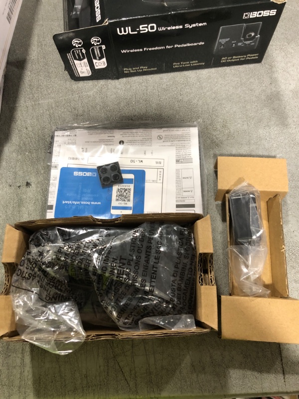 Photo 1 of BOSS WL-50 Guitar Wireless System