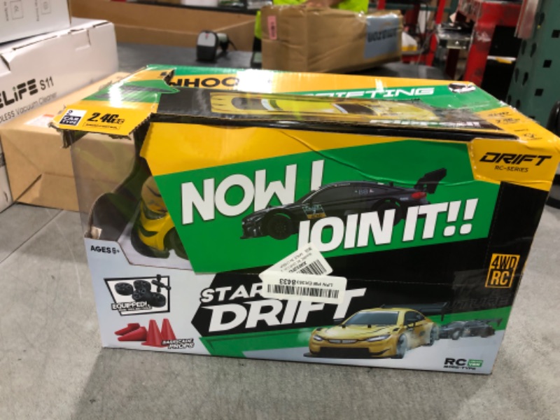 Photo 1 of GoolRC RC Drift Car, 1:16 Scale 4WD 40KM/H High Speed RC Racing Car, 2.4GHz Electric Sport Drifting with Headlight, Drifting & Racing Tires for Adults (Yellow)