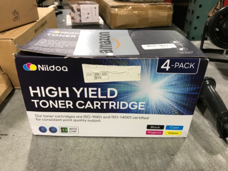 Photo 1 of 202X Toner Cartridges Replacement for HP 202X CF500X CF501X CF502X CF503X Color Pro MFP M281fdw M281cdw M281 Series; M254dw M254 Series Printer High Yield 4 Pack (Black/Cyan/Magenta/Yellow)