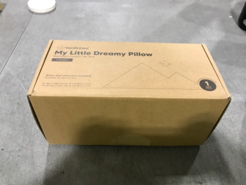 Photo 1 of Toddler Pillow with Pillowcase - 13x18 My Little Dreamy Kids Travel Bed Pillows for Sleeping, Organic Cotton Small Pillowcase, Soft & Breathable, Machine Washable, Toddlers 2-5 Years Old (Vroom)