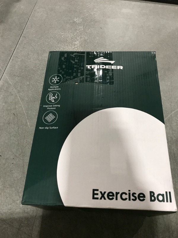 Photo 1 of Trideer Yoga Ball for Exercise, Pregnancy & Birthing, 5 Sizes Exercise Ball for Physical Therapy, Stability, Fitness, Quick Pump Included