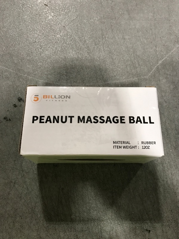 Photo 1 of 5BILLION FITNESS Peanut Massage Ball - Double Lacrosse Massage Ball & Mobility Ball for Physical Therapy - Deep Tissue Massage Tool for Myofascial Release, Muscle Relaxer, Acupoint Massage