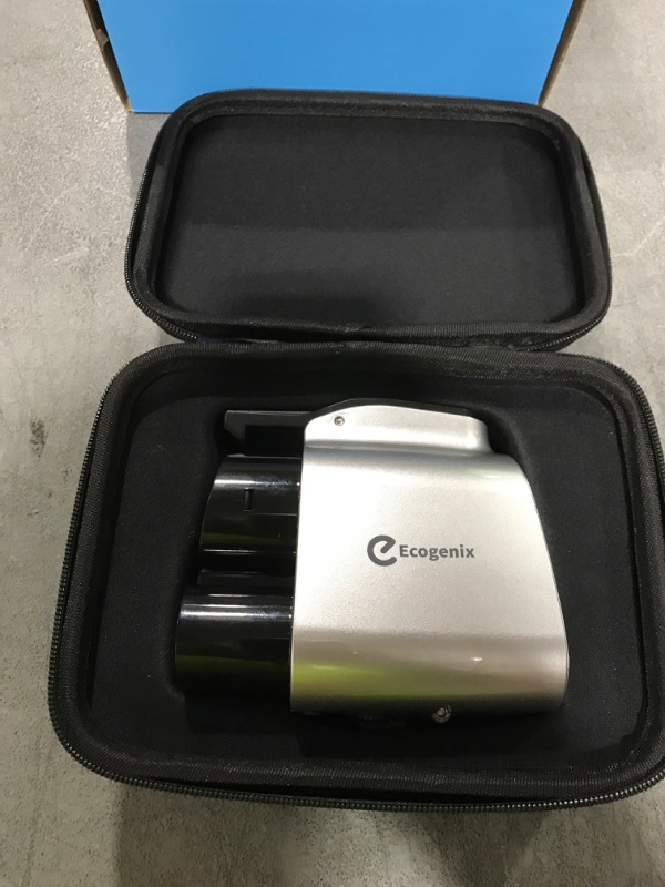 Photo 1 of Ecogenix Tesla Supercharger to CCS1 Charger Adapter, Max 500A 1000V NACS to CCS EV Fast Charge Adapter Compatible with Tesla Supercharger - for Ford, Rivian, GM, Volvo, Nissan, MB, EVs Only(Sliver)