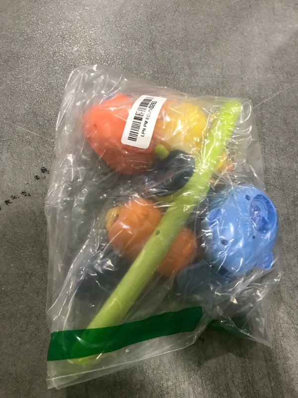 Photo 1 of Dwi Dowellin Bath Toys for Toddlers, Magnetic Fishing Games Kids Bathtub Toys, Mold Free Wind-up Toys Swimming Fish Duck Whale Floating Water Toys for Kids Baby Infant