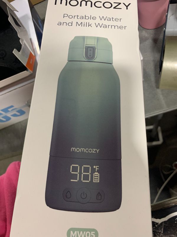 Photo 1 of Momcozy Portable Milk Warmer for Travel – Dual Heating Modes for Breast Milk & Water, Portable Bottle Warmer with Fast Heating & Long Battery Life, 17 Ounces Large Capacity to Meet Your All-Day Needs