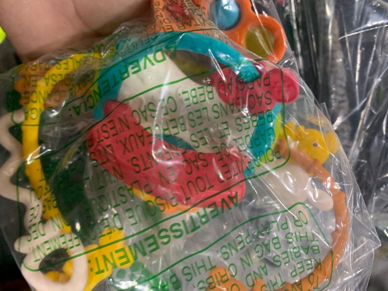 Photo 1 of Toddlers Airplane Travel Toys Montessori Toys for Babies 6-12 Months Boy Girl Sensory Baby Infant Car Seat Toys Essentials Silicone Pull String Newborn 1 2 3 Year Old