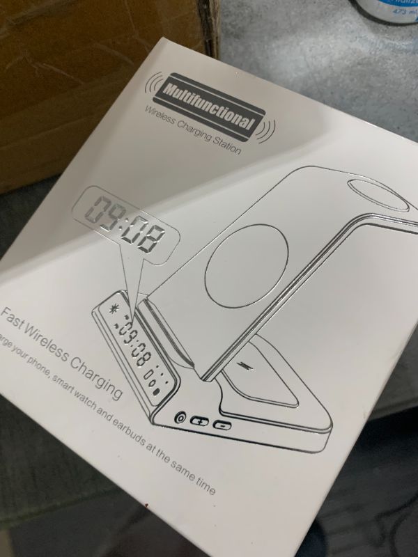 Photo 1 of Wireless Charger for Samsung, 3 in 1 Wireless Charging Station for Samsung Galaxy S25 Ultra/S24 Ultra/S23/S22/Note 20/Z Flip 7/Fold 6, Charger for Samsung Galaxy Watch Ultra/8/7/6, Galaxy Buds 3/3 Pro