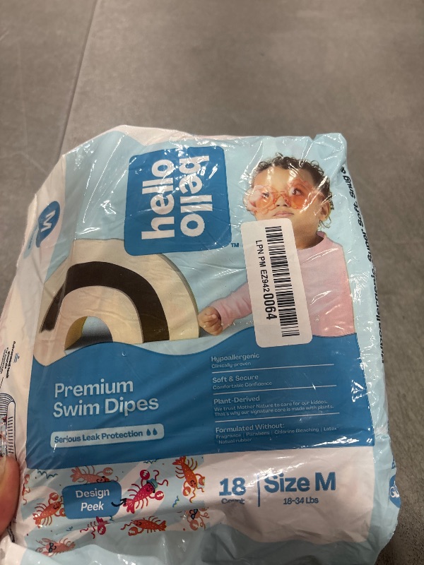 Photo 1 of Hello Bello Premium Swim Diapers I Affordable and Eco-Friendly Disposable Swim Dipes for Babies and Kids I Size Medium - Diaper Size medium