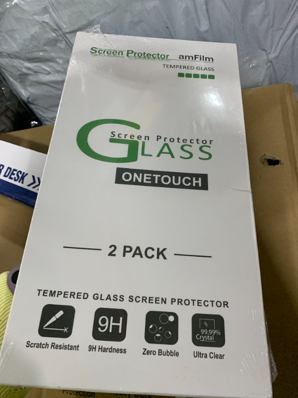 Photo 1 of amFilm Auto-Alignment OneTouch for Nintendo Switch 2 Screen Protector [7.9''] 2025 Tempered Glass, Accessories, 30 seconds Installation, Bubble Free, Anti-Scratch, Touch Sensitive, Ultra-Clear [2Pack]