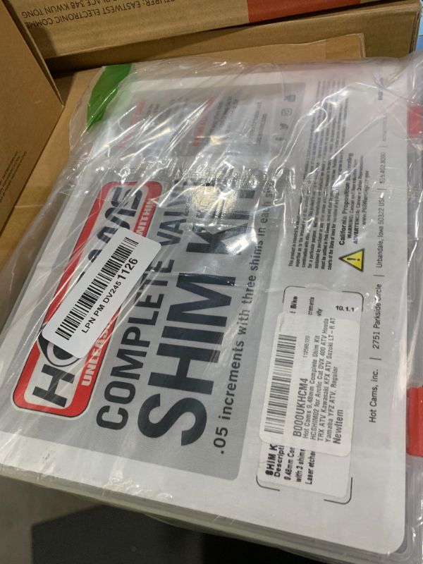Photo 1 of Hot Cams 9.48mm Complete Shim Kit HCSHIM02 for Arctic Cat DVX 400 ATV Honda TRX ATV Kawasaki KFX ATV Suzuki LT-R ATV Yamaha YFZ ATV, Regular