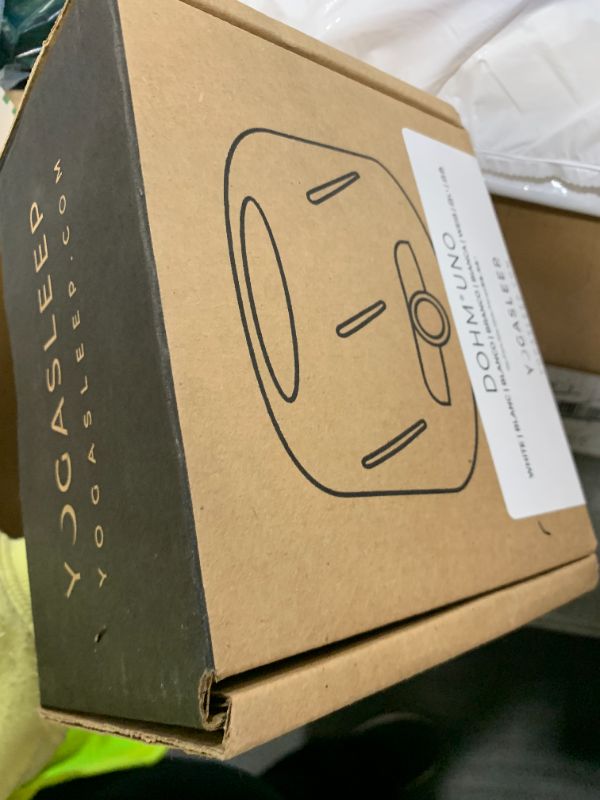 Photo 1 of Yogasleep Dohm UNO White Noise Sound Machine (White) with Real Fan Inside for Non-Looping White Noise, for Travel, Office Privacy, Meditation, Sleep Aid for Adults & Baby, Registry Gift