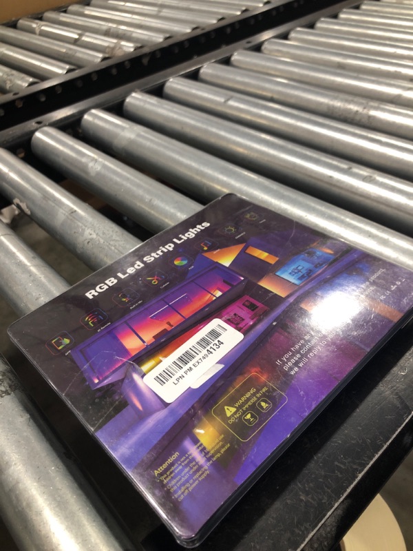 Photo 1 of 100FT Smart LED Strip Lights RGB Sync to Music with 40 Key Remote Controller LED Lights for Bedroom,Christmas Lights decration (Multi-Colored, 100FT)