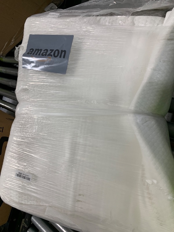 Photo 1 of Bedluxe Wedge Pillow, 12 inch Bed Wedge Pillow for Headboard, Pillow Wedge for Acid Reflux Relief, Sleeping, After Surgery, Snoring, Gerd, Triangle Pillow Wedge - Cooling Memory Foam Top, White/Grey