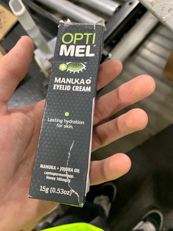 Photo 1 of Optimel® Manuka+® Eyelid Cream, with Manuka Honey & Jojoba Oil, Restores Skin's Natural Structure, Soothes Flaky, Dry Skin - Ideal for Blepharitis, MGD, Seborrheic Dermatitis, Rosacea, & Eczema, 15g