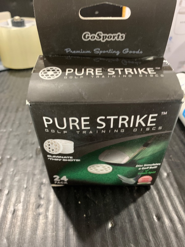 Photo 1 of GoSports Golf Pure Strike Golf Training Discs 24 Pack - Eliminate Thin Shots!