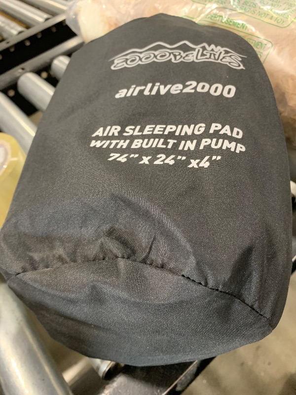 Photo 1 of ZOOOBELIVES Extra Thickness Inflatable Sleeping Pad with Built-in Pump, Most Comfortable Camping Mattress for Backpacking, Car Traveling and Hiking, Compact and Lightweight - Airlive2000