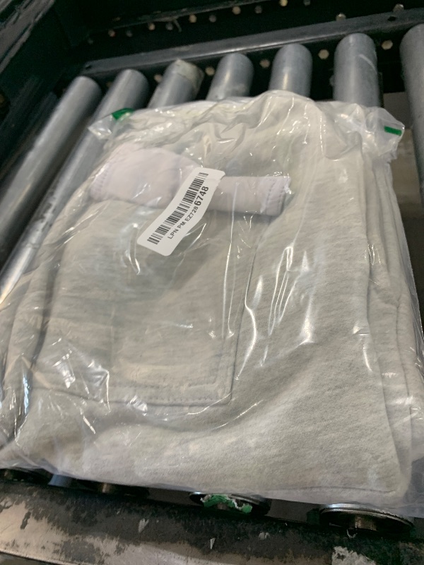 Photo 1 of HeSaYep Women's Wide Leg Sweatpants Straight Leg Lowrise Sweat Pants Drawstring Elastic Low Waist Pants with Pockets, Grey S1046815147