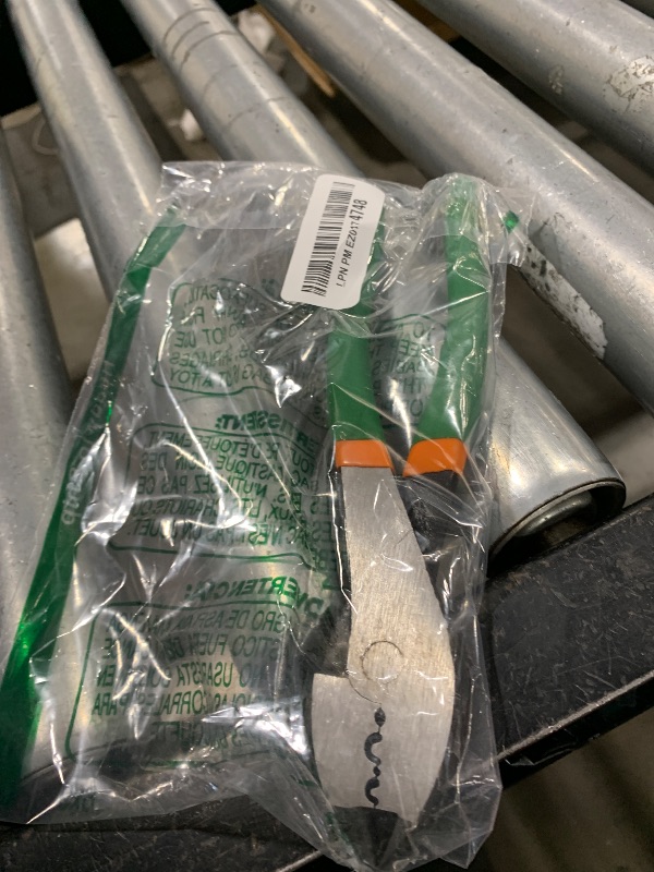 Photo 1 of LEONTOOL Electrician's Terminal Crimp Pliers with Cutter Wire Crimping Tools Cable Wire Electrical Cutter Crimper with PVC Handle Electrical Pliers for 10 to 22 AWG Terminals and Connectors