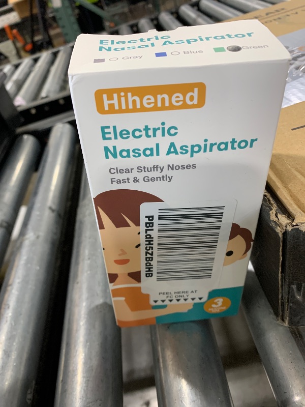Photo 1 of Electric Nasal Aspirator for Baby, Nose Aspirator for Toddlers, Waterproof Baby Nose Sucker, Nose Cleaner with 3 Silicone Tips, Adjustable Suction Level, Music and Light Soothing Function,Green