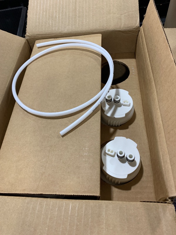 Photo 1 of Aquasana Under Sink Water Filter System - Reduces PFAS, Lead, & Chlorine in Drinking Water - Under Counter Claryum Filtration for Kitchen - 2-Stage - Brushed Nickel Faucet - AQ-5200.55