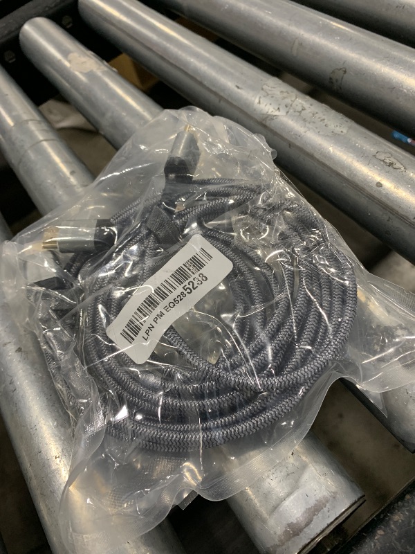 Photo 1 of 10K 8K HDMI 2.1 Cable 2-Pack 6.6FT, Highwings Certified 48Gbps Ultra High Speed Slim HDMI Cord,Support 4K@120Hz 8K@60Hz, HDCP 2.2&2.3, Dynamic HDR,eARC,DTS:X, Compatible with Roku TV/HDTV/PS5/Blu-ray