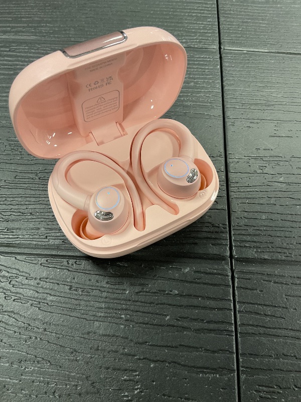 Photo 1 of VKROBAG Wireless Earbuds Bluetooth 5.3 Headphones Sports Pink