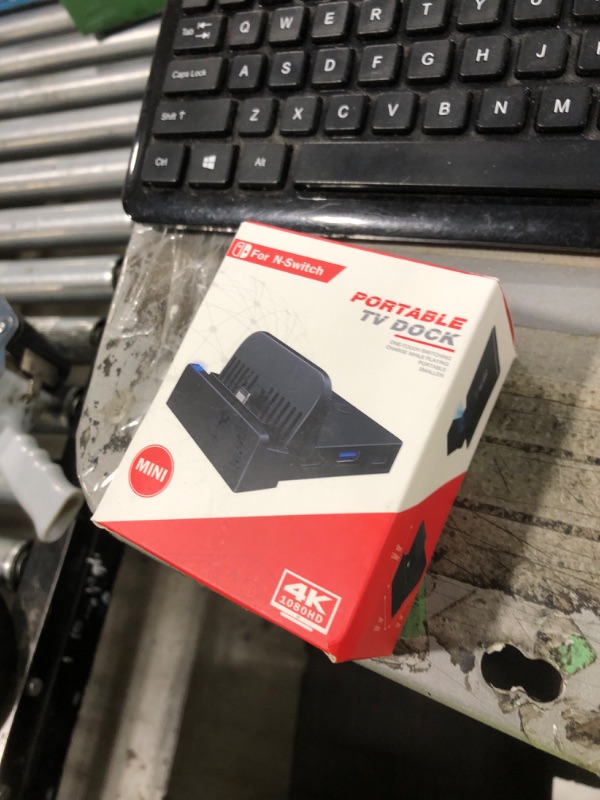 Photo 1 of portable TV dock for nintendo switch